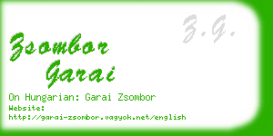 zsombor garai business card